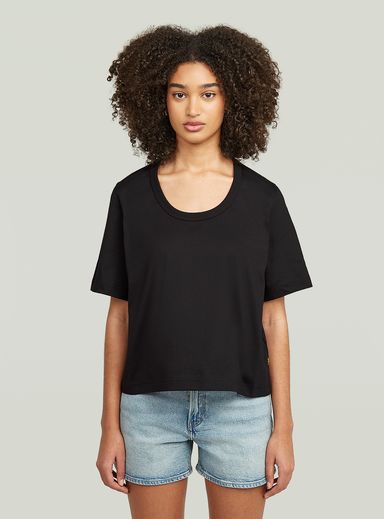 Deep U-Neck Top